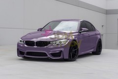 ESSMO PET Super Gloss Negroni Purple Vehicle Vinyl Wrap Decal Sheet Like Paint