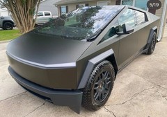 Cybertruck DIY PPF Paint Protection Film Wrap Color Change Satin Mocha Brown