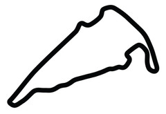 Any Race Track Vinyl Decal | SHIPS SAME DAY!