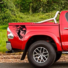 Skull Sticker Vinyl Graphic Decals For Car Trunk Pickup Side Truck Tailgate 2Pcs