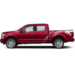 Mud Splash side graphics stickers decals compatible with Ford F150