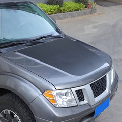 Black Front Hood Graphic Blackout Vinyl Graphics For Nissan Frontier 2005-2021