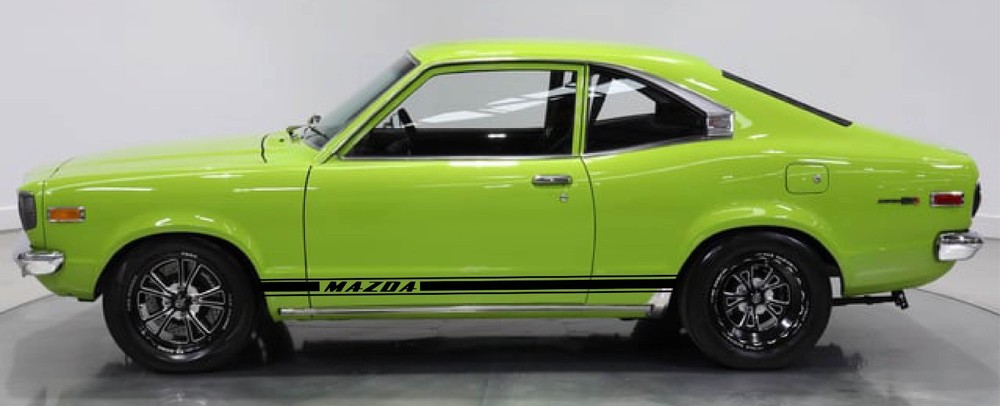 Mazda Rotary Side Stripe Decals Stickers RX2 RX3 RX7 RX3 RX8 R100 808 PAIR
