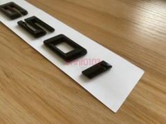 Gloss Black 3D ABS Letters Trunk 650i Emblem Rear Badge for BMW 2017-2022 650i