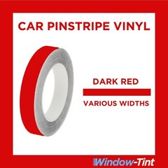 DARK RED GLOSS Pin Stripe Roll PinStriping Line Tape Vinyl Car 10m Length