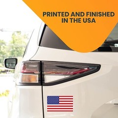American Flag Magnet Decal 3×5 Inches Automotive Magnet for Car Truck SUV 2 Pack