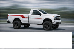 Sport Design Side Stripes Compatible With Chevy Silverado Premium Vinyl