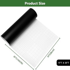 12 x 60″ Matte Flat Black Vinyl Film Wrap Sticker Decal Bubble Free Air Release
