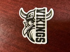 Motorcycle Sticker for Helmets or toolbox #7,432 NFL Minnesota Vikings