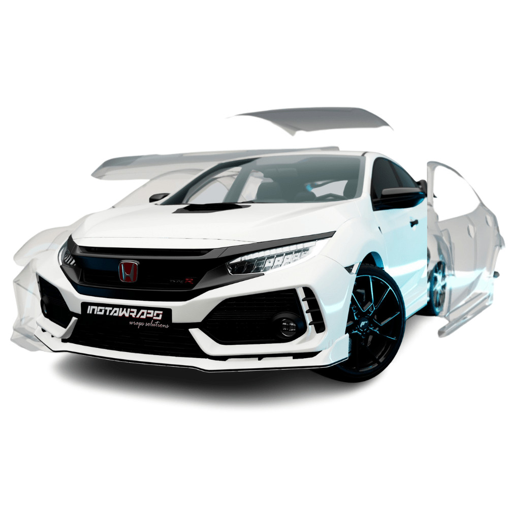 3M Colored PPF / PWF Series Gloss White Paint Protection Film | PWF-G10