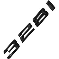 328i Gloss Black Rear Trunk Emblem Badge for BMW 328i Decal Numbers Letters