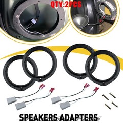 6.5″ Speaker Mounting Plate Wire Harness Connector For Honda Odyssey 11-UP 2-10X
