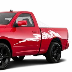 Decal Sticker Graphic Splash Brush Side for Dodge Regular Cab 3500 SRT8 RT 150