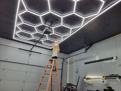 REPLACEMENT PARTS Hexagon LED Light Honeycomb Hex 8×16 2 Contact Y V T 90 Bar