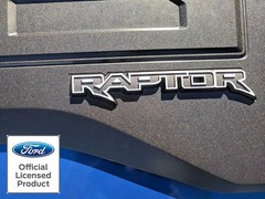 2021-23 Ford Raptor F-150 Tailgate Emblem Overlay Outlines Vinyl Decal F150