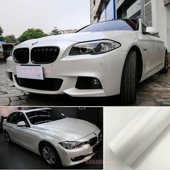 Entire Car Wrap / Glossy Matte Pearl White Chameleon Vinyl Film Sticker Strip AB