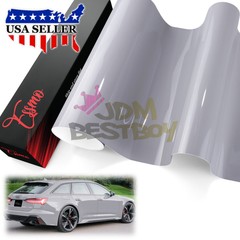 2pcs 4″x8″ Sample PPF Paint Protection Gloss Storm Gray Invisible Scratch Shield