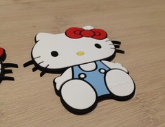 Hello Kitty [2] Door Handle Protector TPU Stickers Car Accessories Cute 2.5″x 3″