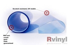 Rvinyl Headlight Tint Film Vinyl Decal Wrap Sheet Roll Blue Smoke – 24 x 24″