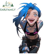 EARLFAMILY 5.1″ Arcane JinX Funny Anime Car Stickers Creative Graffiti Decals