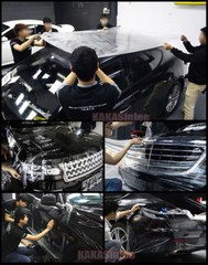 4inch Wide Flat Clear Protective Film Car Hood Vinyl Wrap Strip Decal Sticker AX