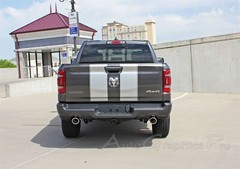 2020 Dodge Ram Hood Racing Stripes Tailgate RALLY Decals Vinyl Graphic 3M Kit