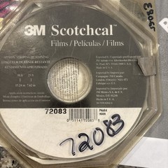 3M 72083 Pinstripe Striping Tape 3/16″ X 150ft (approx) Medium Silver Metallic