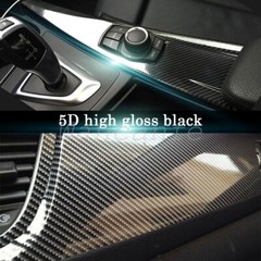 5D Rollo De Vinilo Fibra Carbono Para Exterior Calificado Auto Coches Vinil