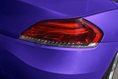Premium Royal Purple Brushed Aluminum Steel Vinyl Wrap Sticker Film Air Release