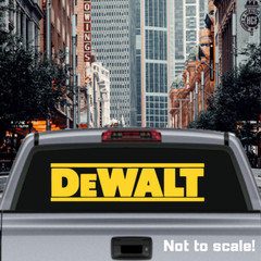 DEWALT Tools Vinyl Decal – Tool box, Drill, Impact, Saw, Sticker, Truck. Car