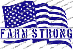 Farm Strong Flag,Heart Of Our Nation,Farming,Agribusiness,Dairy Farm,Vinyl Decal