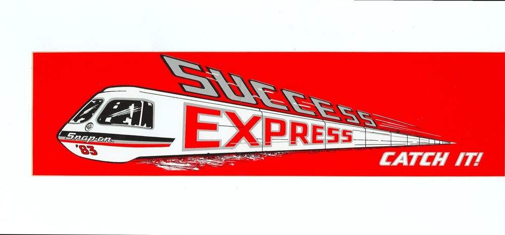 NEW Vintage Snap-on Tools Snap on Tool Box Sticker Decal Man Cave Garage Old1983