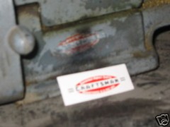 Craftsman Tools 109 lathe vintage style Heritage decal Black 49’ 2-3/16” 2 for 1
