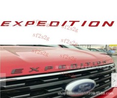 Letters Front Hood Explorer Hood for Explorer 2011-21 Body Exterior Styling(Red