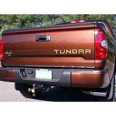 TUNDRA Tailgate Letters Sticker Vinyl Insert Decals for Toyota Tundra 2014-2019