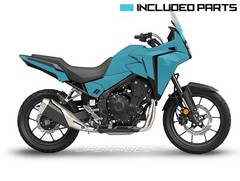 NEW Graphic kit for Honda NX500 (2024~) Decal Sticker Kit (AT-BLR)