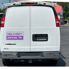 Delivery Driver Magnet, 6″X12″ inch, Automotive Magnet for Car, Truck, SUV,
