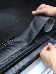 3D Carbon Fiber Car Protective Film: Matte Black Waterproof Anti-Scratch Sticker