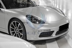 Gloss Glossy Silver Car Vinyl Wrap Sticker Decal Film Air Release Bubble Free