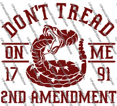 Dont Tread on Me,1791,15+ COLORS AVAIL,2nd Amendment,Gadsden,2A,Vinyl Decal