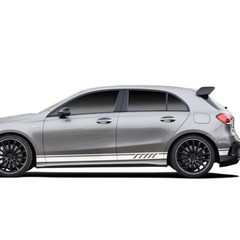 Edition 1 Body Side Stripes Decals for Mercedes Benz A Class W176 A45 AMG Decal