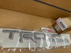 Toyota TRD Off-Road bedside decal BLACK/RED 75996-0C070-A0 Genuine OEM