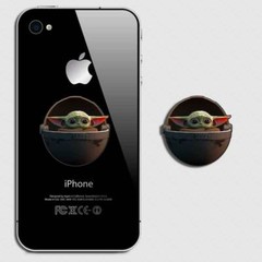 Baby Yoda Decal Car Truck Phone Cup Sticker Chibi Egg Star Wars Mandalorian