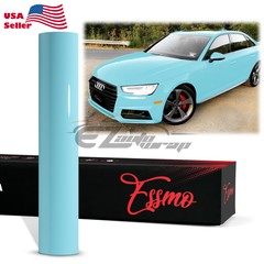 2pcs 4″x8″ Sample PPF Paint Protection Gloss Teal Invisible Scratches Shield