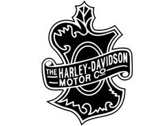 Fits Harley Davidson Vinyl Decal Original Oak Leaf Logo Premium Vinyl Decal-