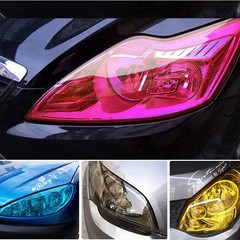 Car Light film Vinyl Wrap Headlight Taillight Transparent Different Colours Tint