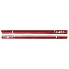 Graphic Express Rocker Stripe Kit GT500 Style Red Mustang 2005-2009