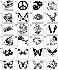 INSANITY SCRIPT Graphic Car Vehicle HighQuality Vinyl Decal-WeatherResistant #13