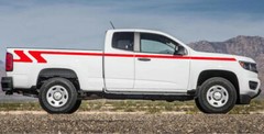 Graphics Waist Line Car Sticker For Chevrolet Colorado Trunk Side Door Stripes