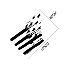 Black Rear Trunk Side Bed Sticker Vinyl Decal For Dodge RAM 1500 2500 Pickup
